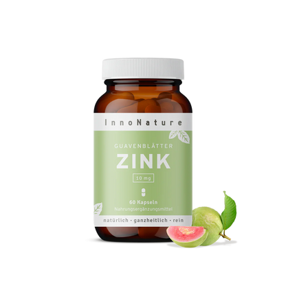 InnoNature Zinc Capsules: Guava Leaves 60 Capsules