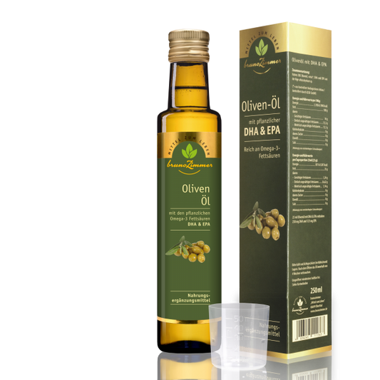 Bruno Zimmer Olivenöl mit Omega 3 (DHA & EPA)
